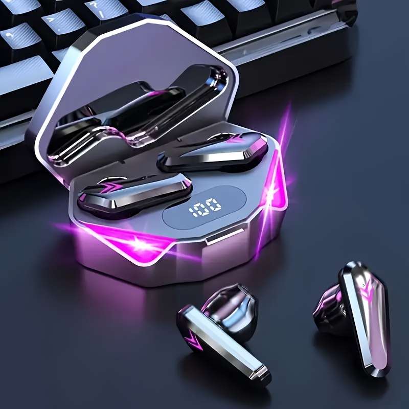 Rechargeable Wireless Earbuds Headphones Headset