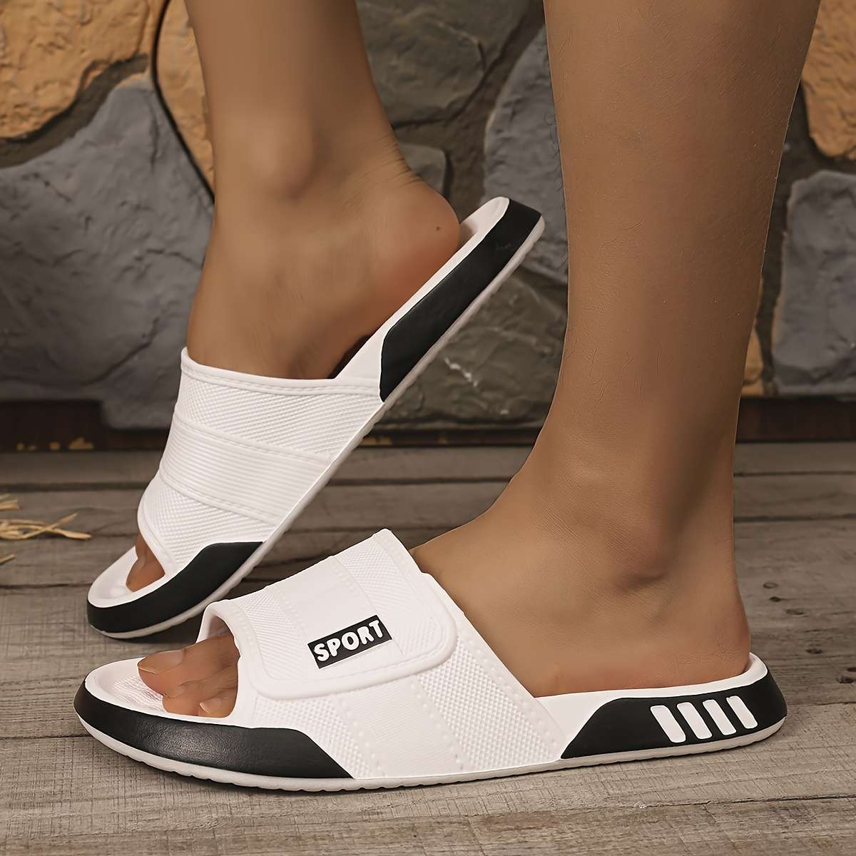 Sandals Color Khaki Size Uk 7.5 8