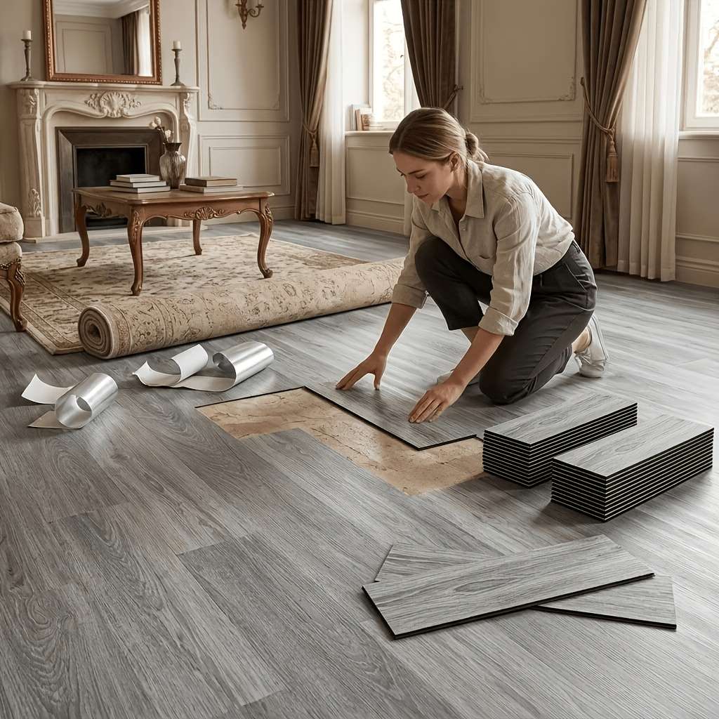 Self Adhesive Floor Stickers Xrwe839 25 Pieces