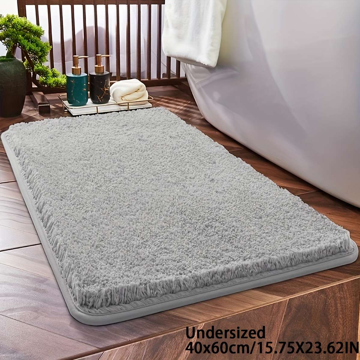 Floor Mats Color Light Gray Size 40X120Cm