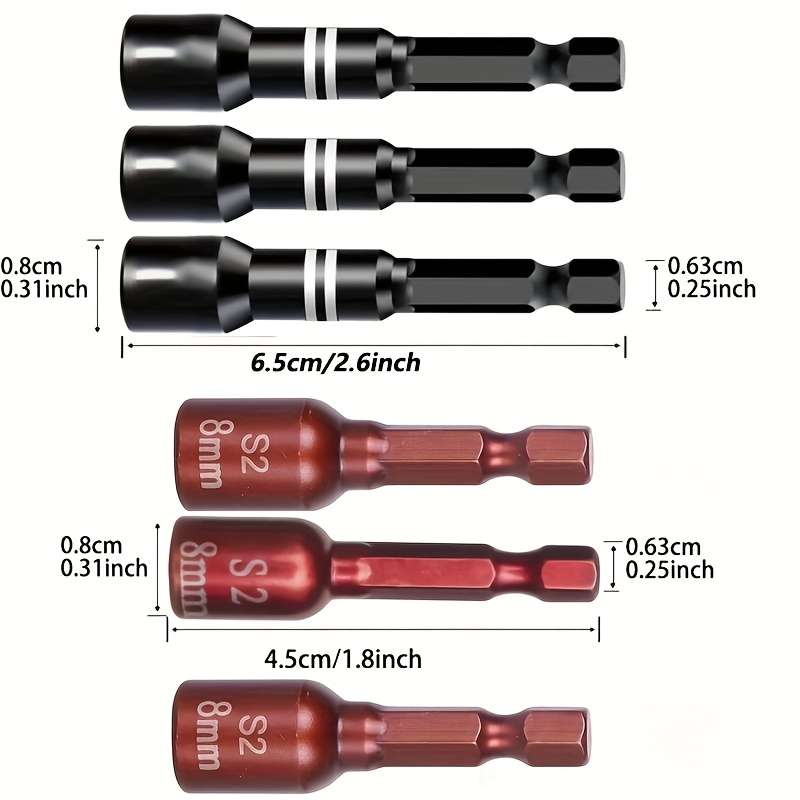 Screwdriver Bit Tool Set Quantity 6Pcs