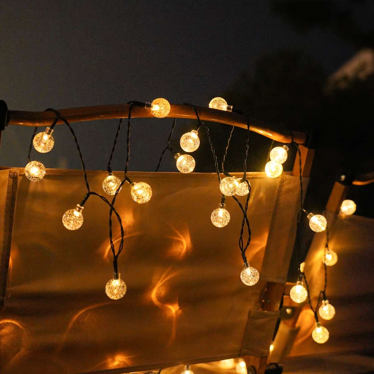 String Lights Model 50 Crystal Lights   7 M Stylewarm Light