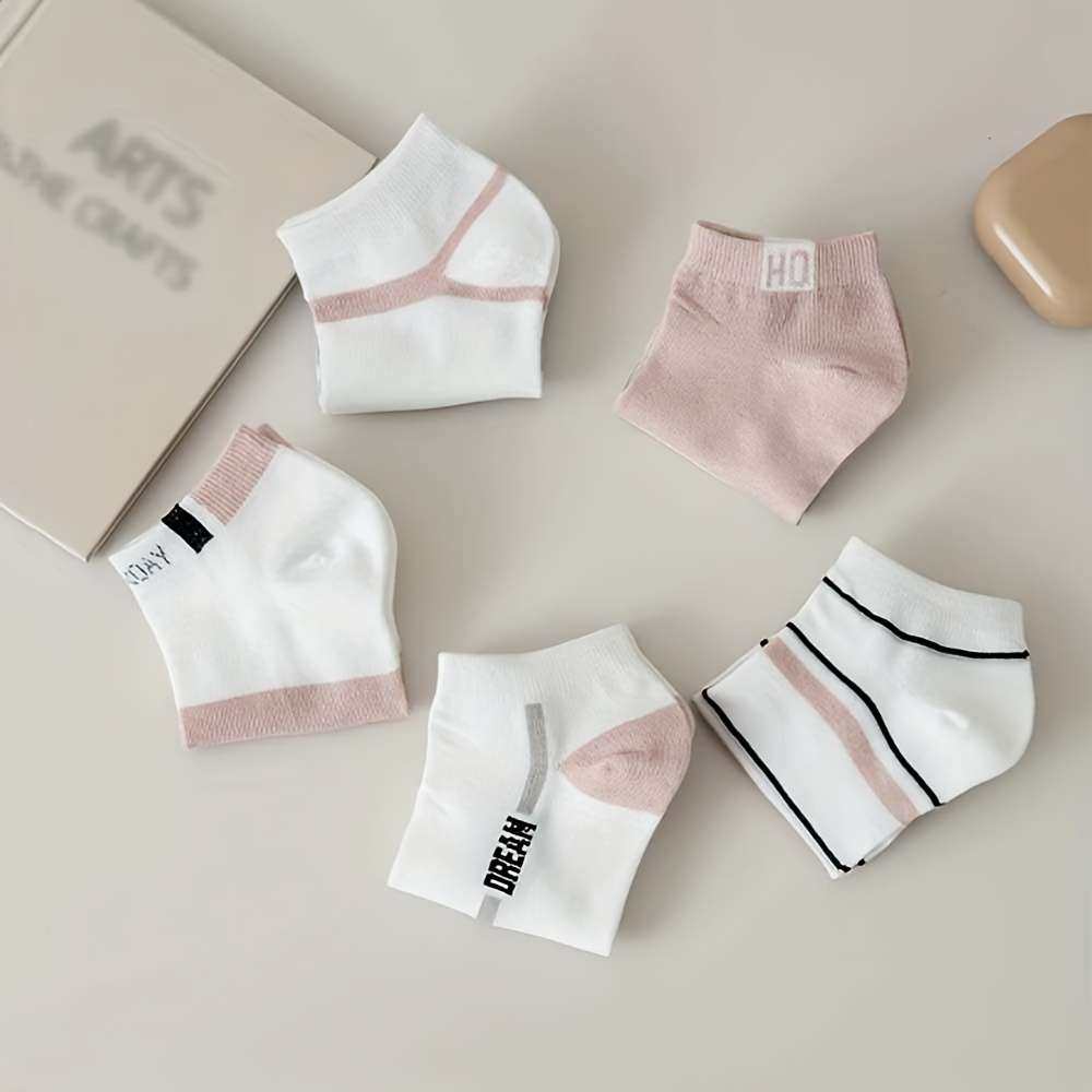 Women S Socks Color Random Color5 Pairs Size Onesize