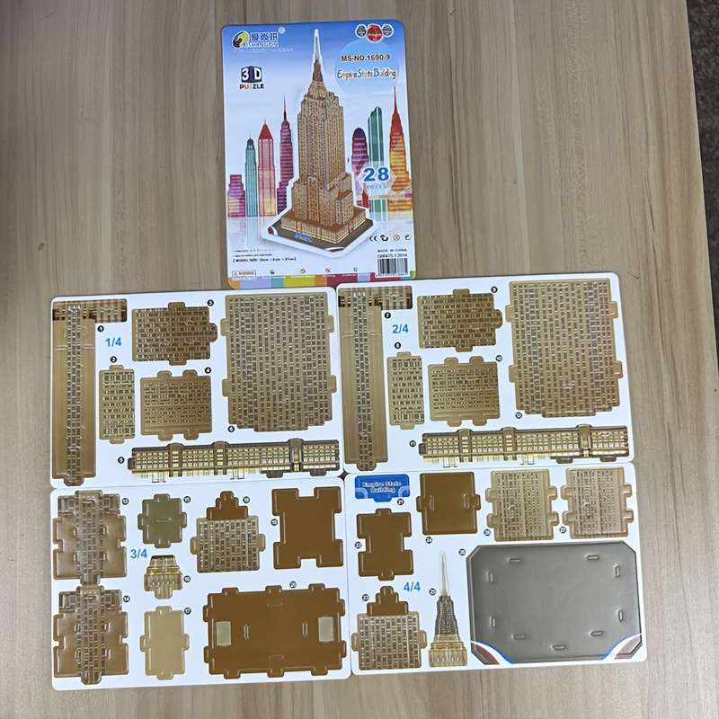 Building Toy Architectural Model Toy Set Model Ms1690 9