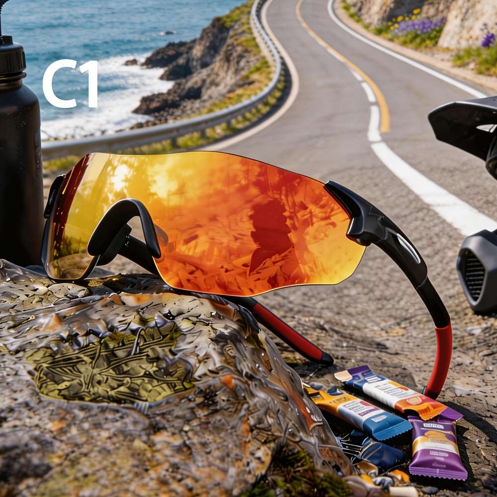 Cycling Glasses Color Purple Polarized Purple