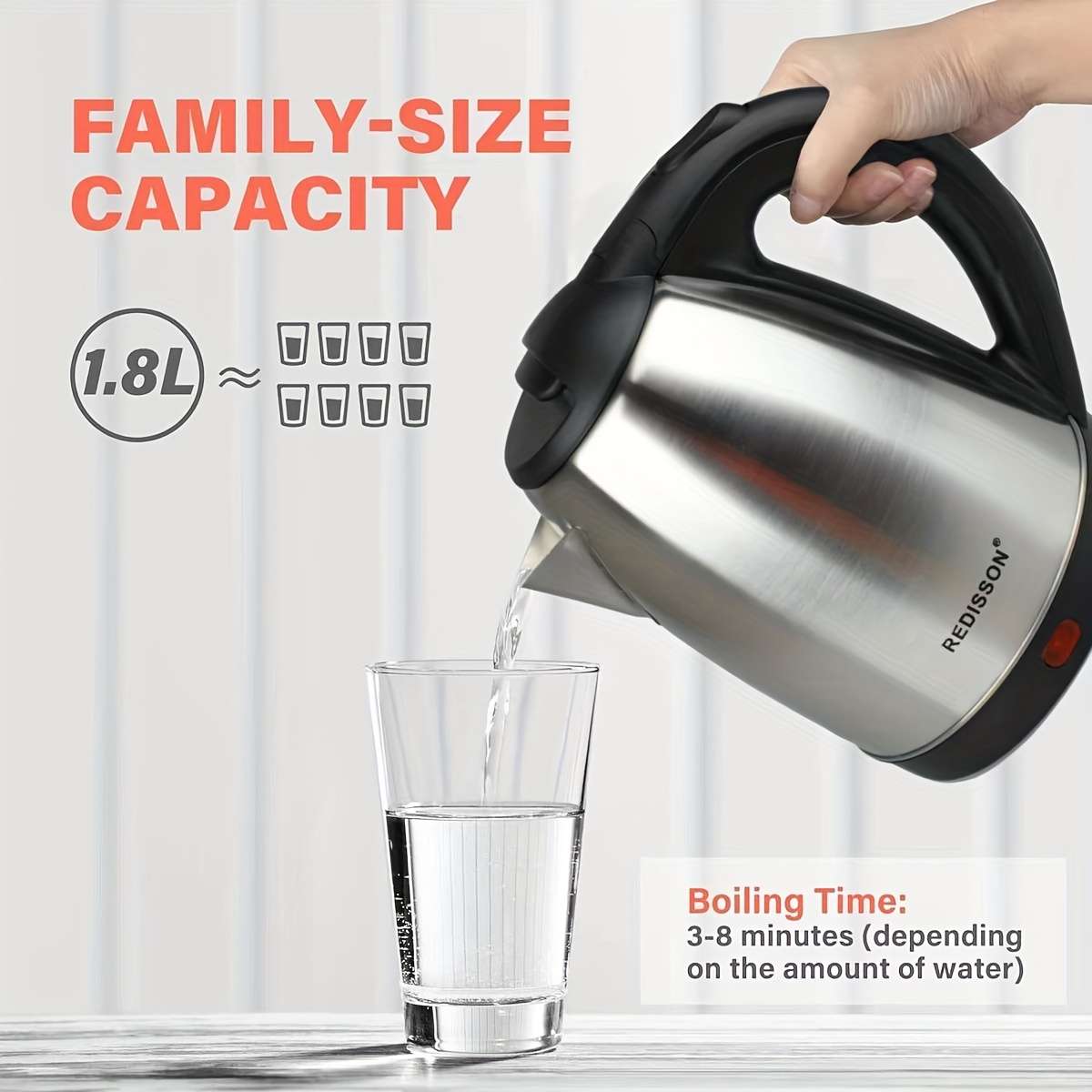 Kettle Capacity 1.8L