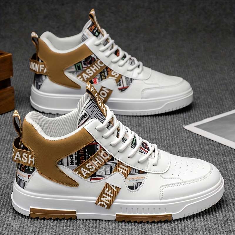 Sneakers Color White And Black Sizeuk 6.5