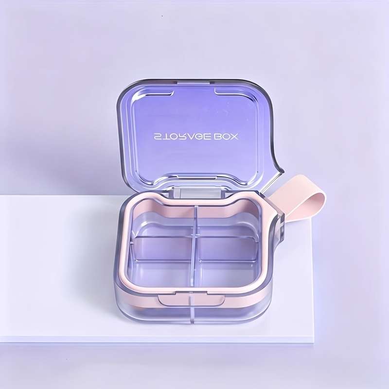 Antibacterial Box Mint Green 7 Grids