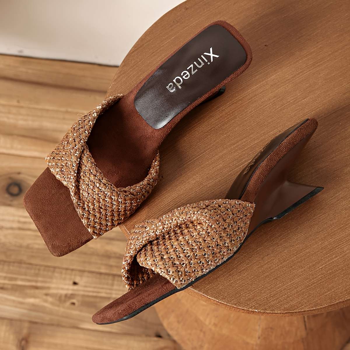 Sandals Color Coffee Color Size Uk 3.5