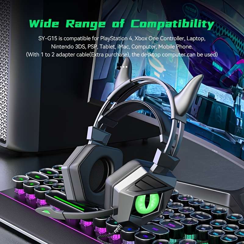 Headset Headphones Over Ear