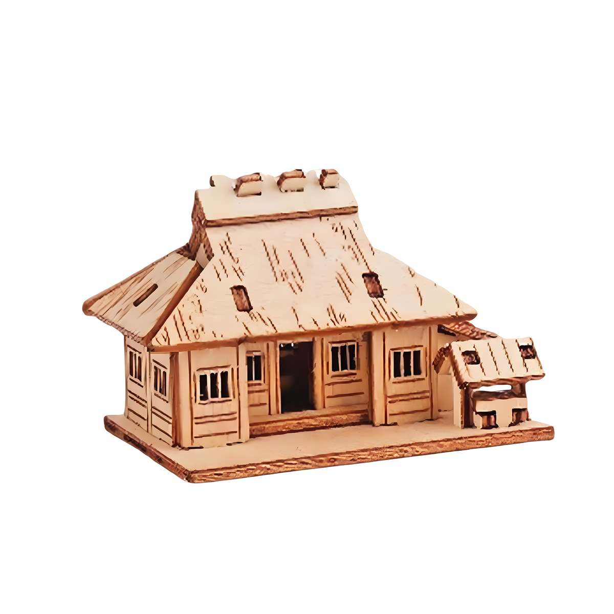 3D House Model Ornaments Items Windmill