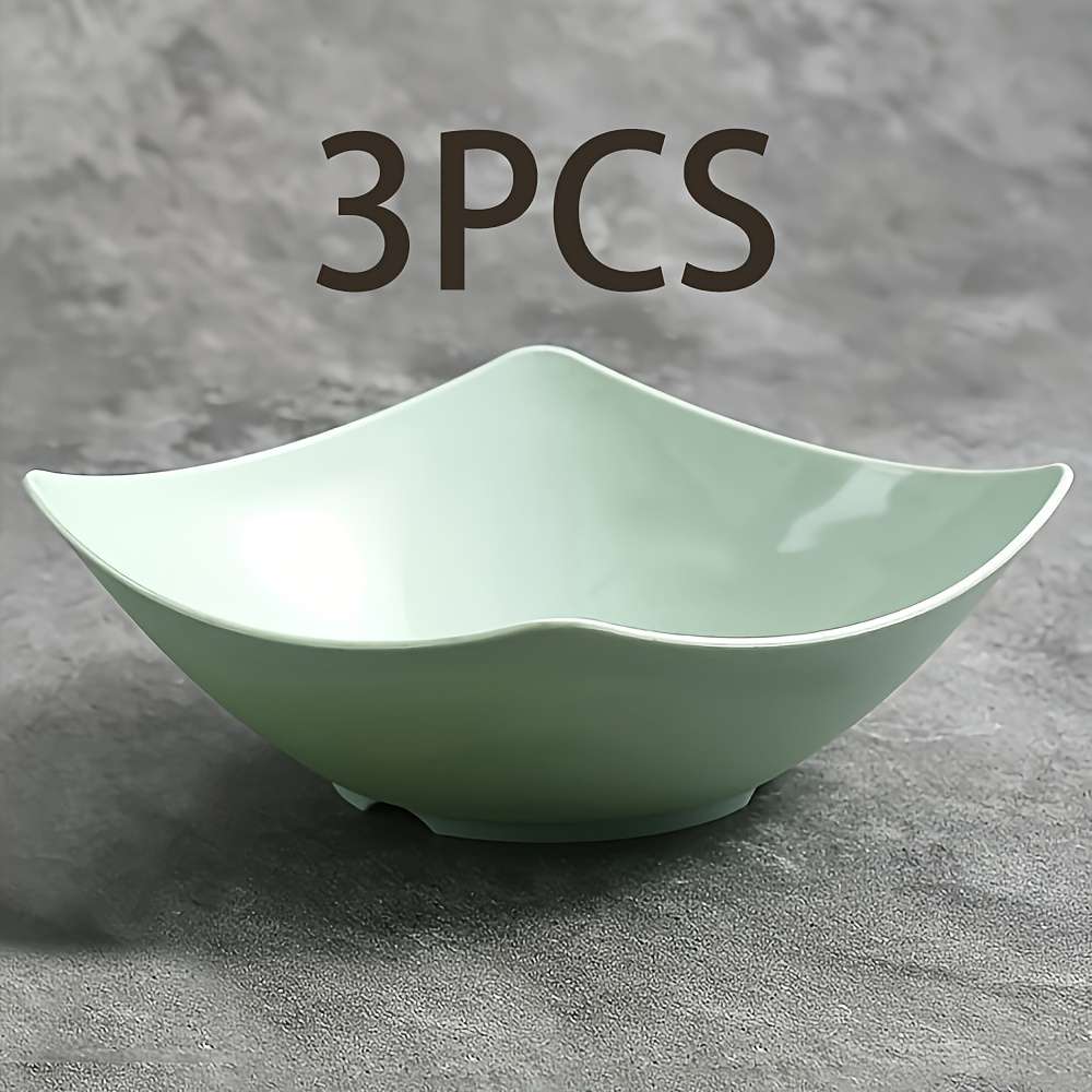 Bowl Color 3Pcs Green