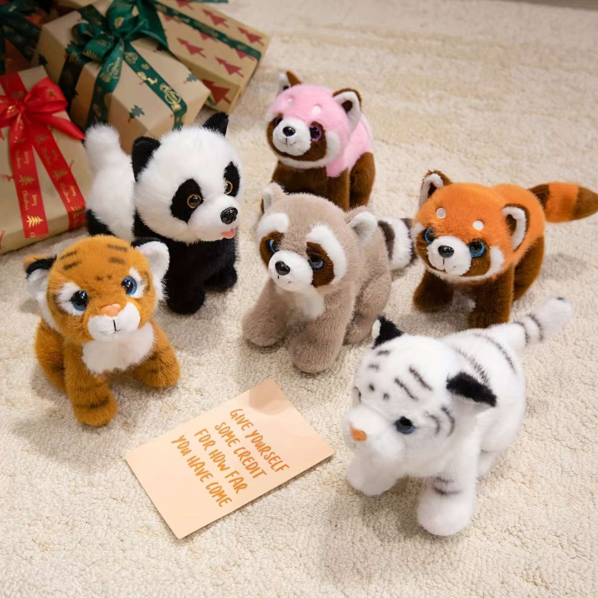 Plush Toyss Items Pink Red Panda