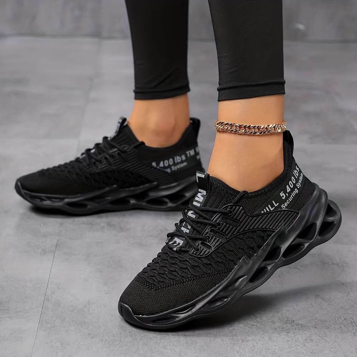 Women S Sneakers Color Black Sizeuk 5