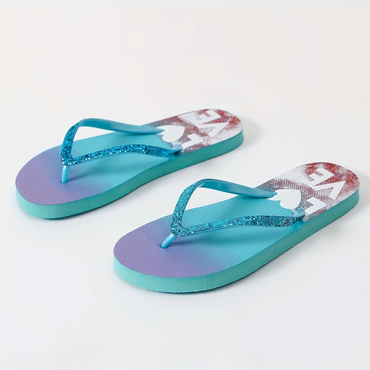 Ladies Summer Flip Flops Rose Red Uk 4