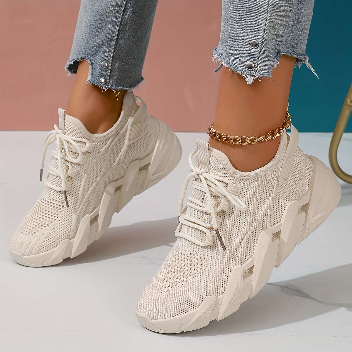Women S Sneakers Color Camel Sizeuk 5.5