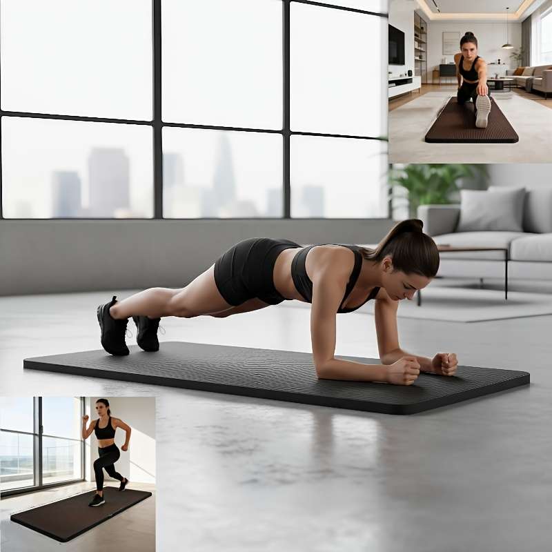 Yoga Mat Black Size 0.5Cm