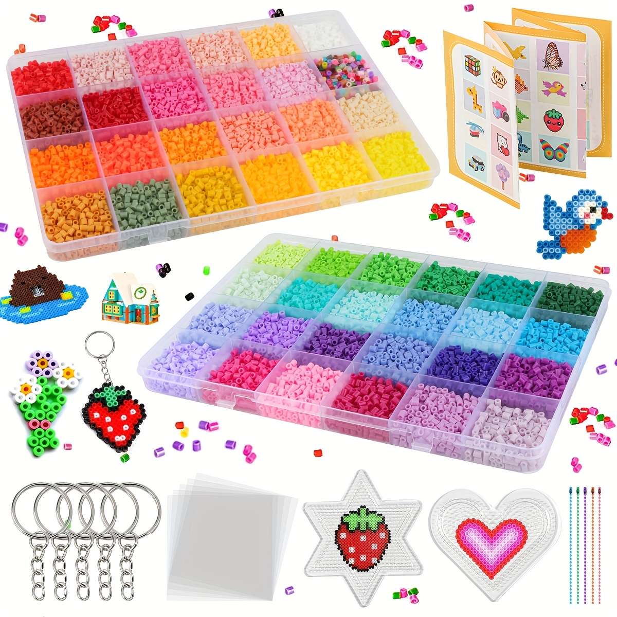 Perler Bead Set Double Box Deluxe Set