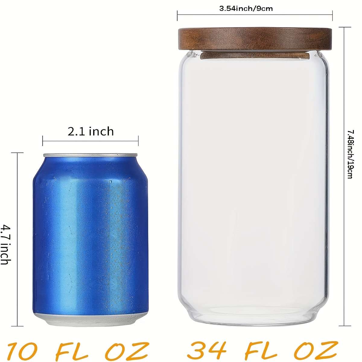 Sealed Jar Quantity 3Pcs Capacity1000Ml