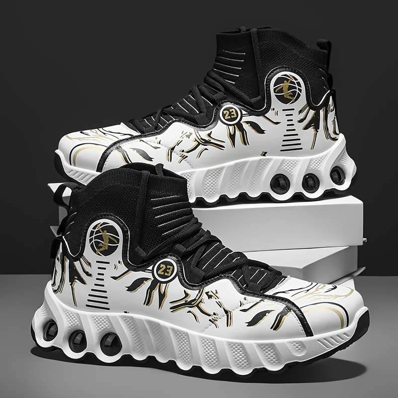 Basketball Shoes Color White Sizeuk 8.5