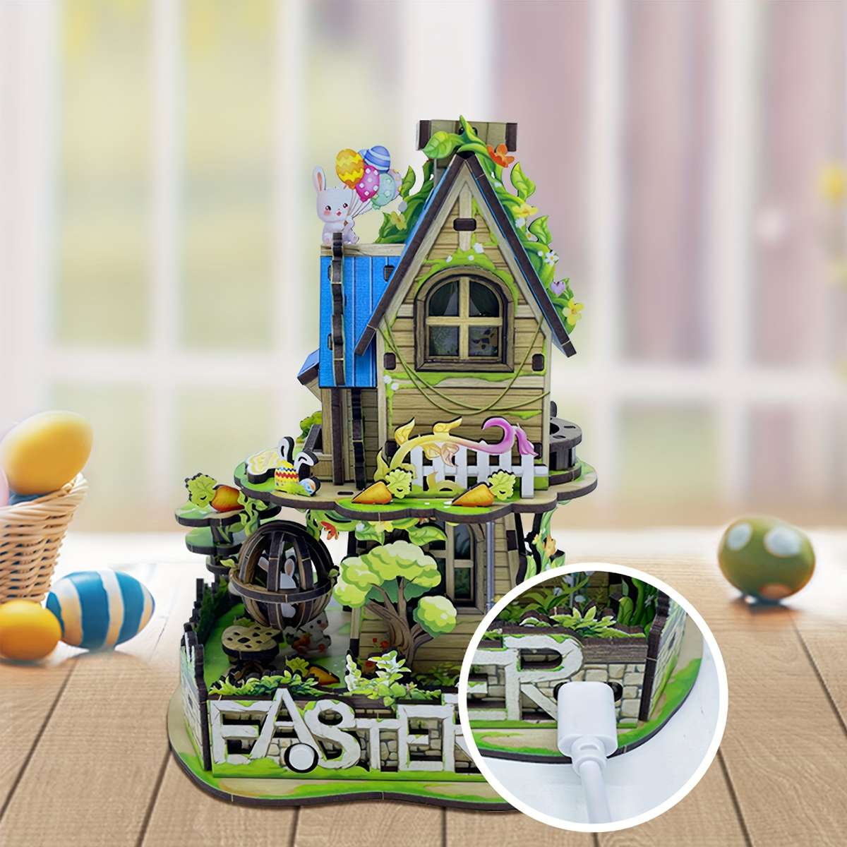 3D Model Desktop Ornaments Style Tree House