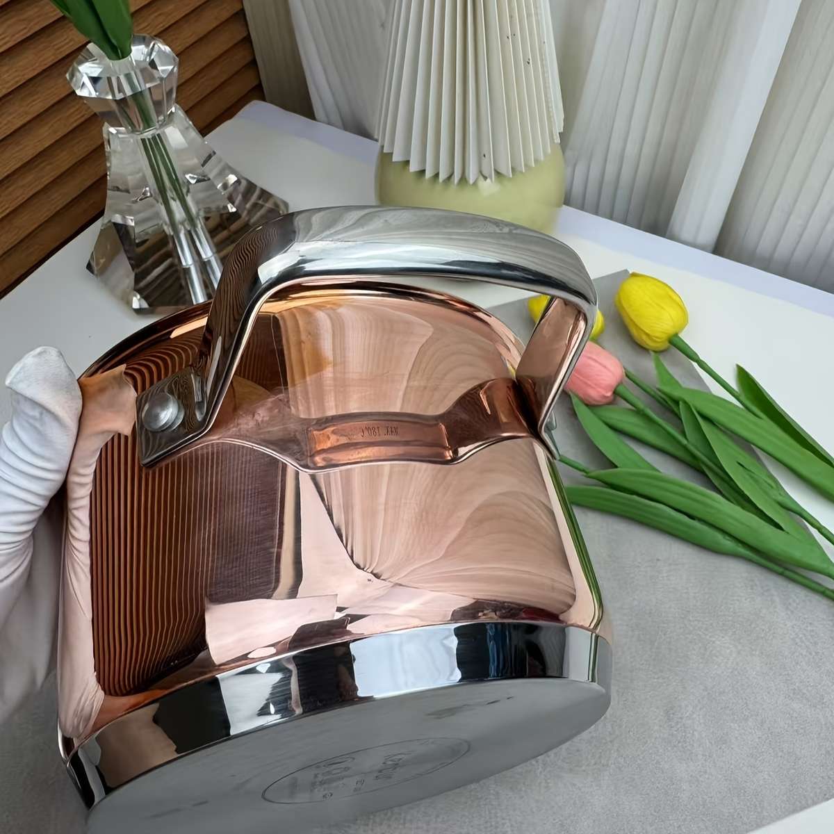 Premium Stainless Steel Copper Clad Pot With