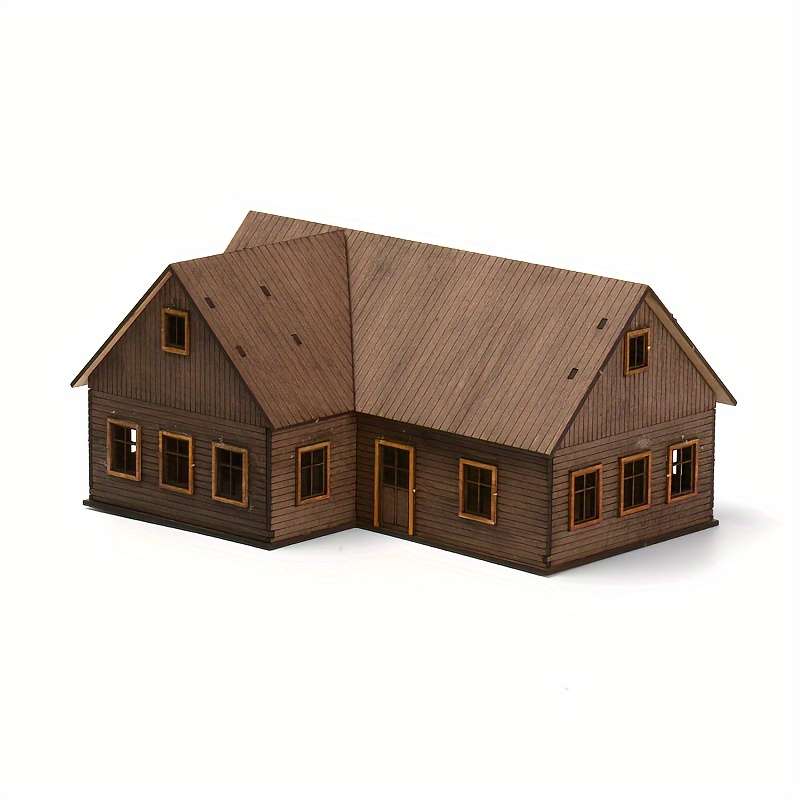 3D House Model Ornaments Model Eastern Europe A