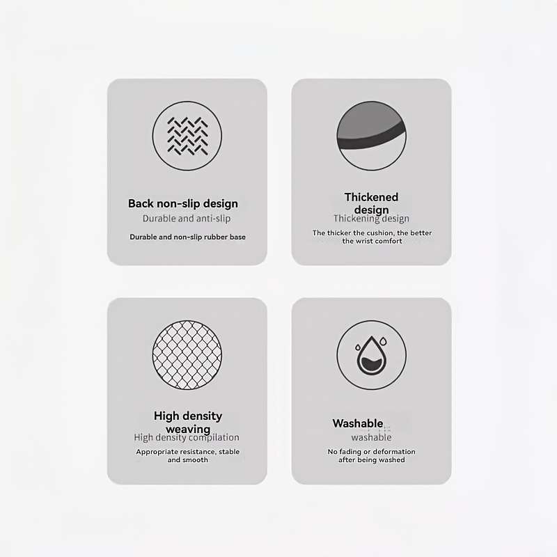 Sleek Washable Cute Style Knitted Sweater Mouse For Pc Gamers White