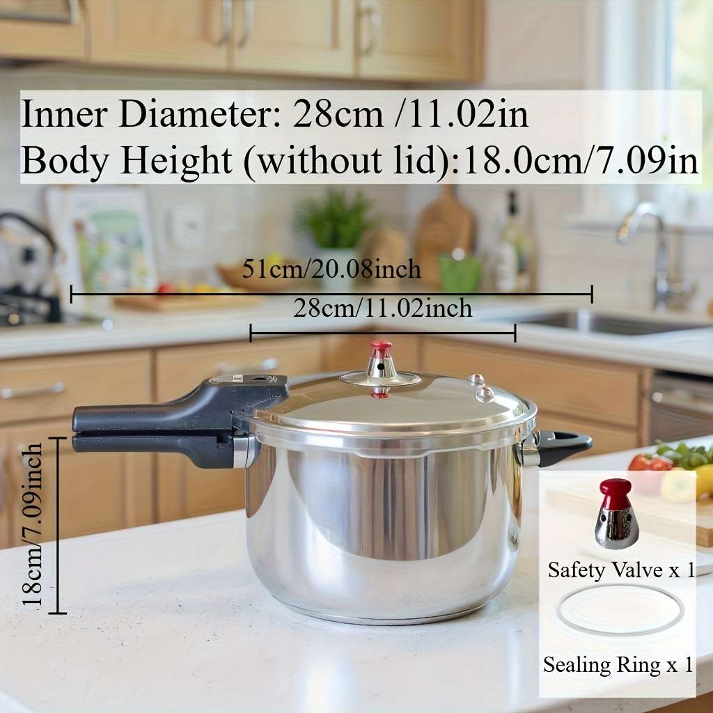 Premium Hcx Certified Stainless Steel Pressure Cooker Kitchen