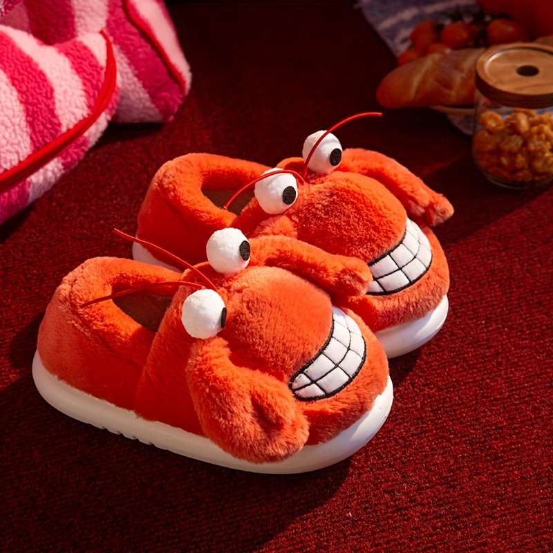 Cotton Slippers Color Red Sizeuk 6.5-7