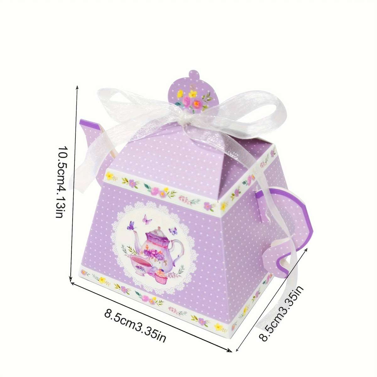 Christmas Gift Boxes Color Mix-12Pcs Size 8.5X8.5X6Cm