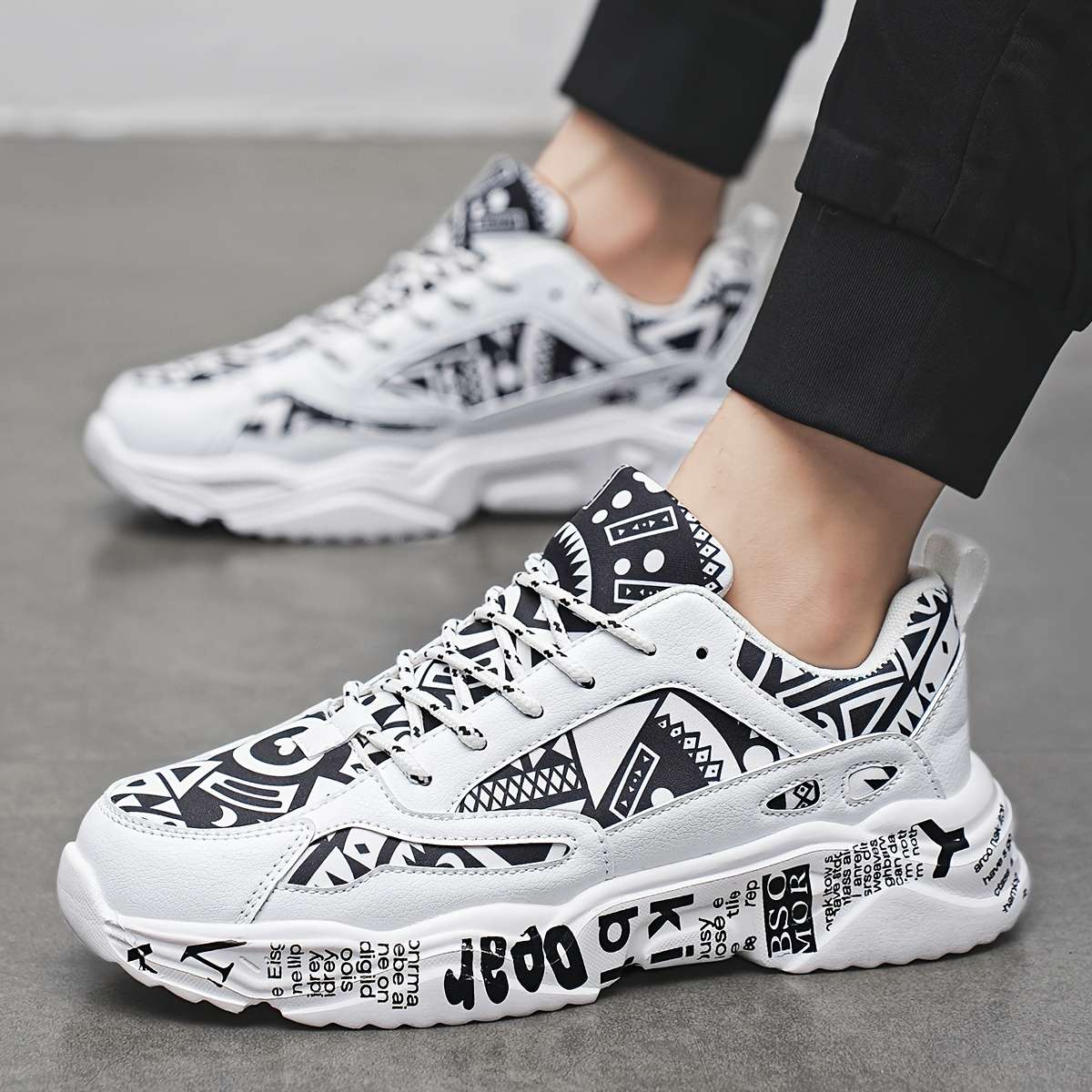 Sneakers Color White And Yellow Sizeuk 7