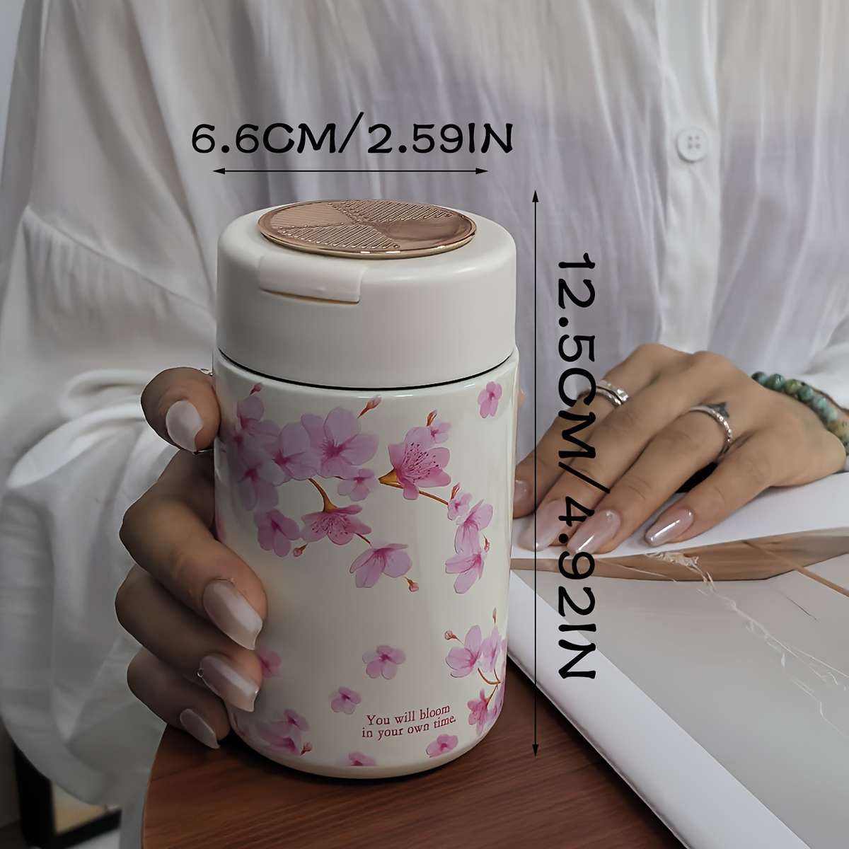 Water Cup Color Sakura Series Beige