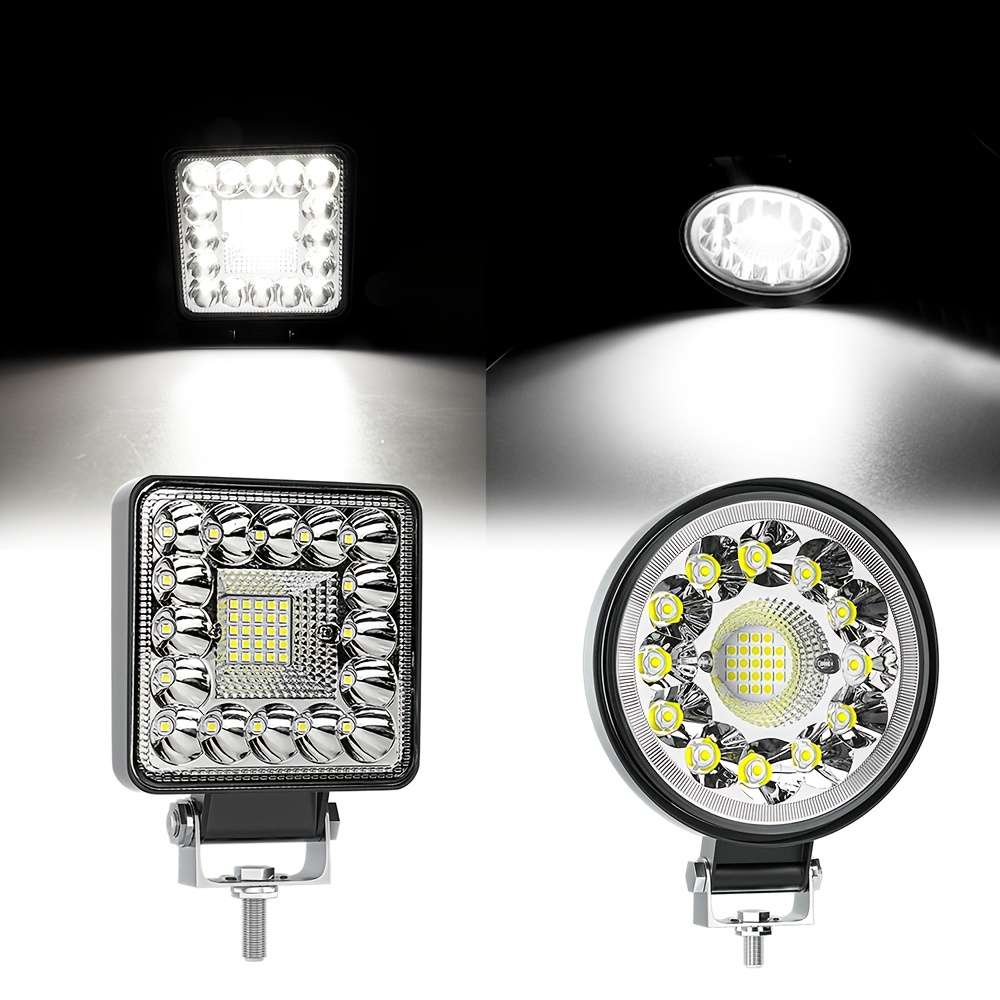 Car Lights Items 2Pcs Round Light