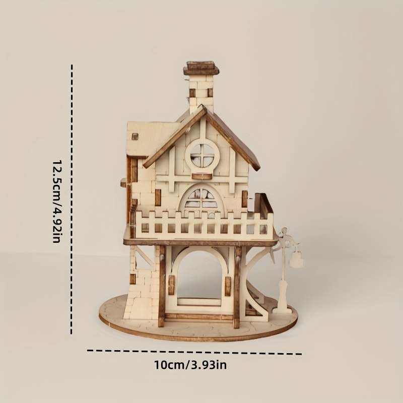 Building Toy Architectural Model Toy Set Color Country House