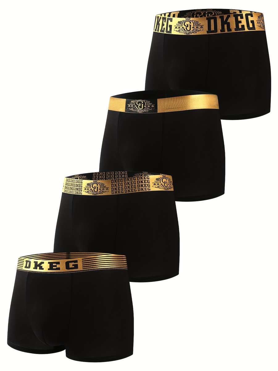 Mens Underwear Color Black4 Pack Sizes