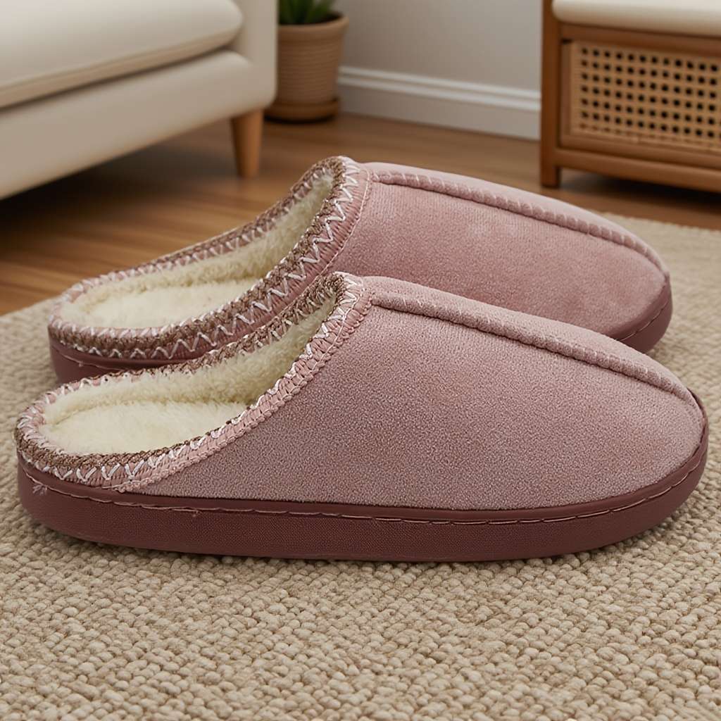 Cotton Slippers Color Grey Sizeuk 7.5-8