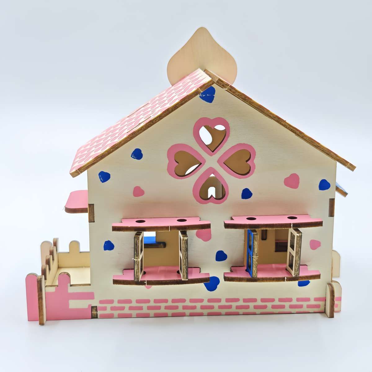 Building Toy Architectural Model Toy Set Items Chocolate House