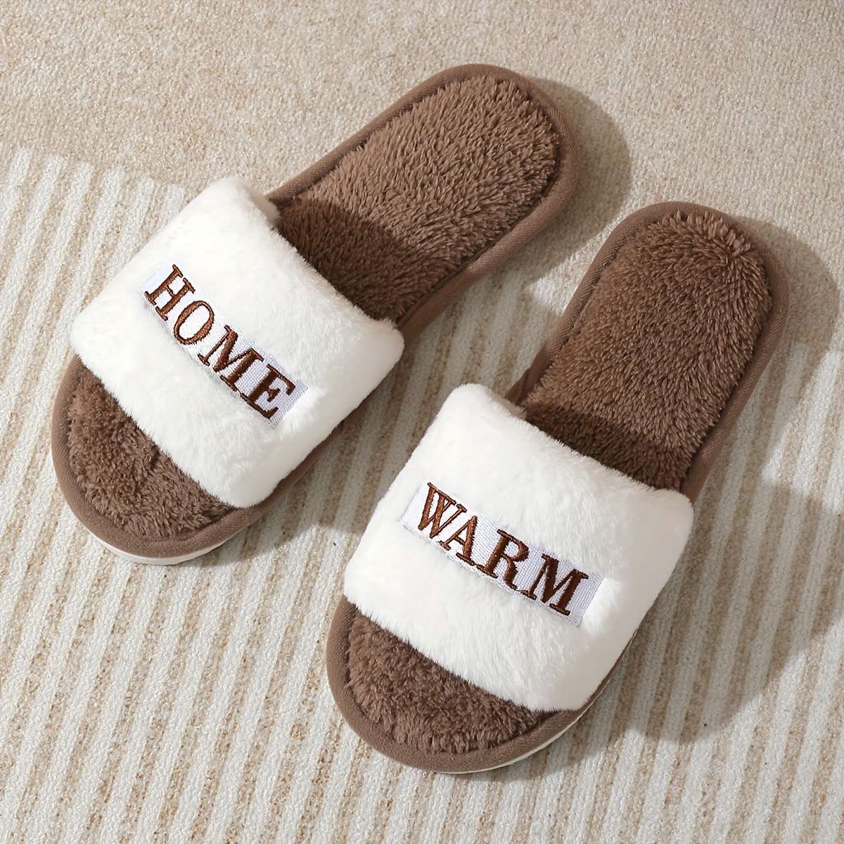 Cotton Slippers Color White Sizeuk 6.5-7