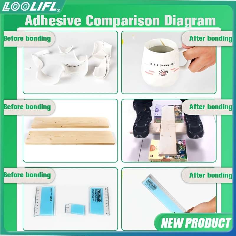 2Pcs Strong Hold Non Toxic Super Glue Quickdry Adhesive For Workshop Tasks Clear