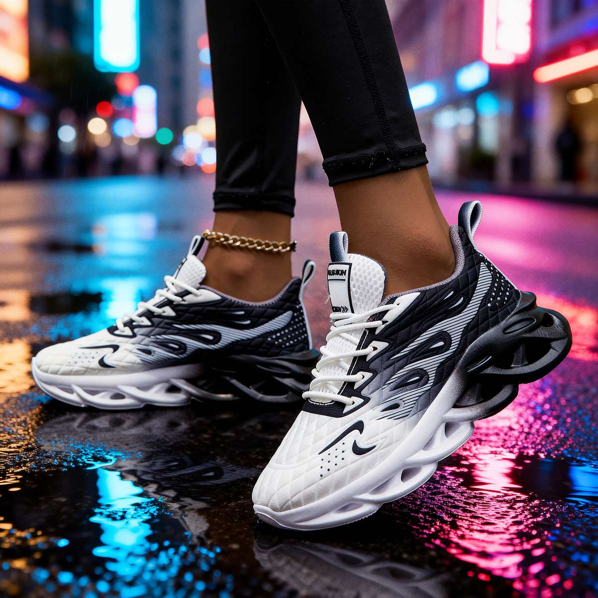 Women S Sneakers Color Black Sizeuk 9
