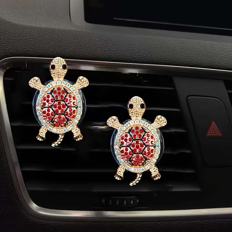Car Interior Decor  2Pcs Green