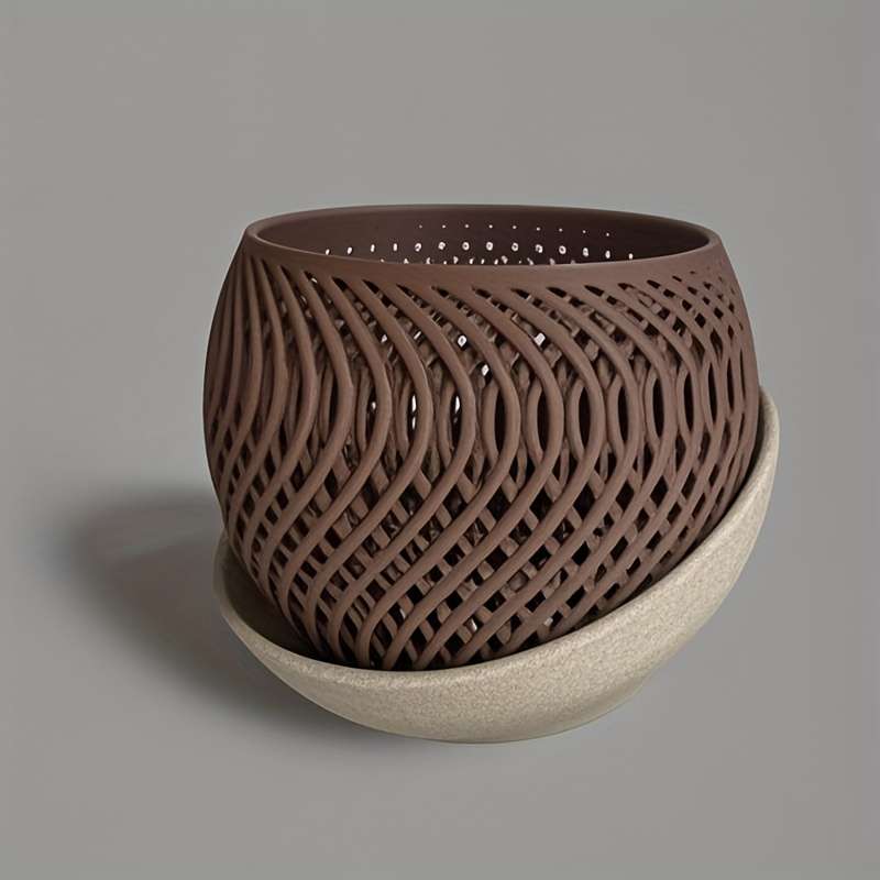 Modern Mirage Orchid Planter Modern Minimalist Easy Installation Ideal Storage