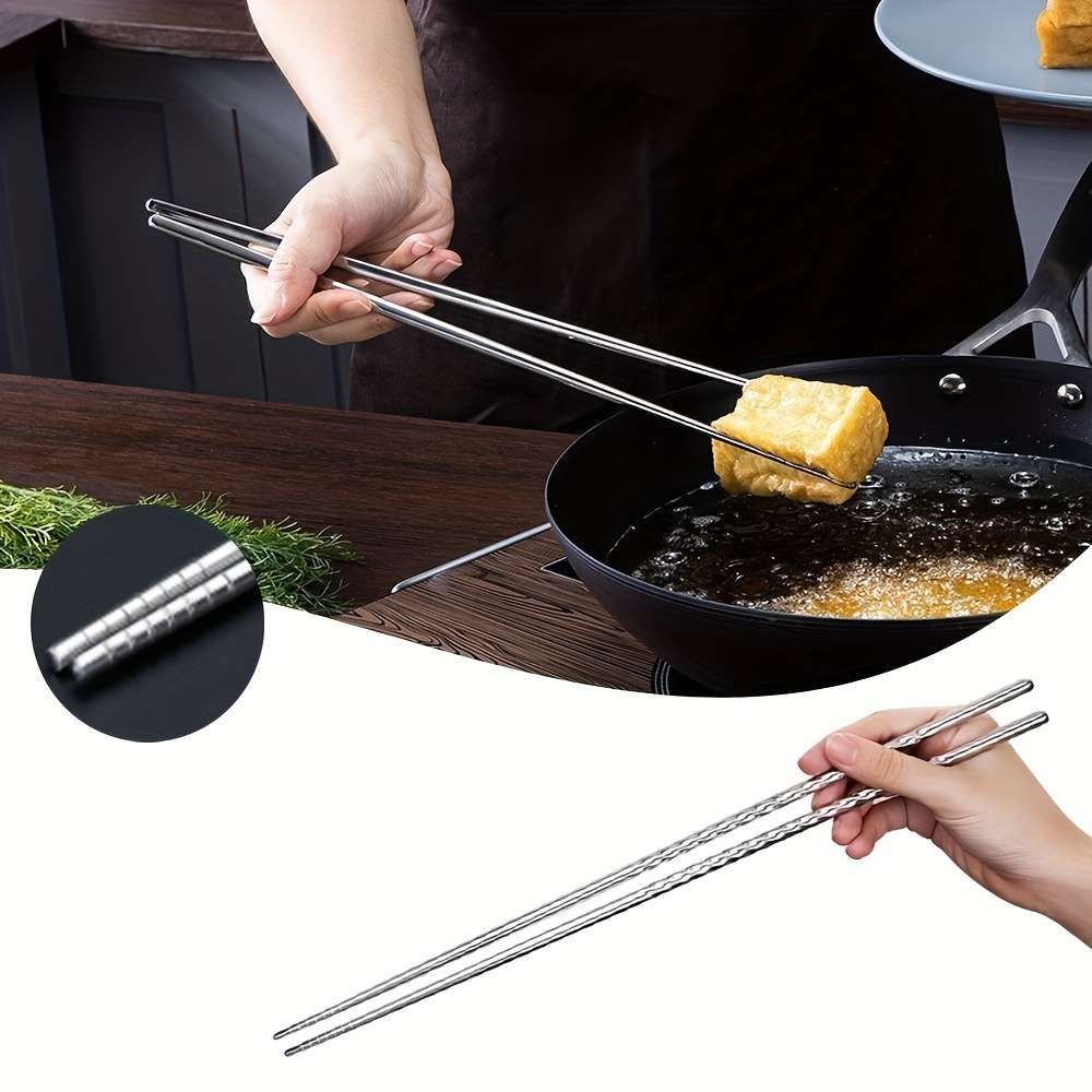 Chopsticks Color Silvery*2Colorful*2