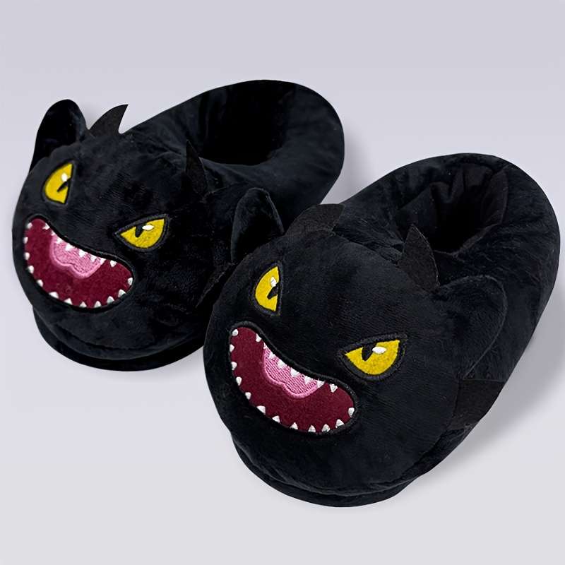 Cotton Slippers Color Black Sizeuk 6.5