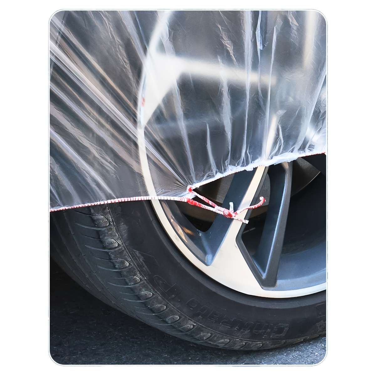Car Cover Color Transparent Quantity 5Pcs