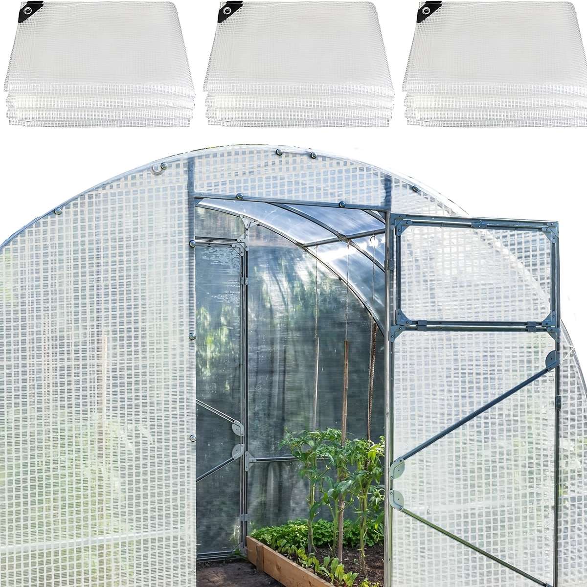 Transparent Rainproof Fabric Size 2.95M*2.95M116*116Inch