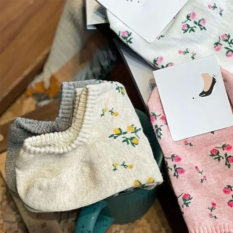 Women S Socks Color 5 Pairs In Random Mixed Colors