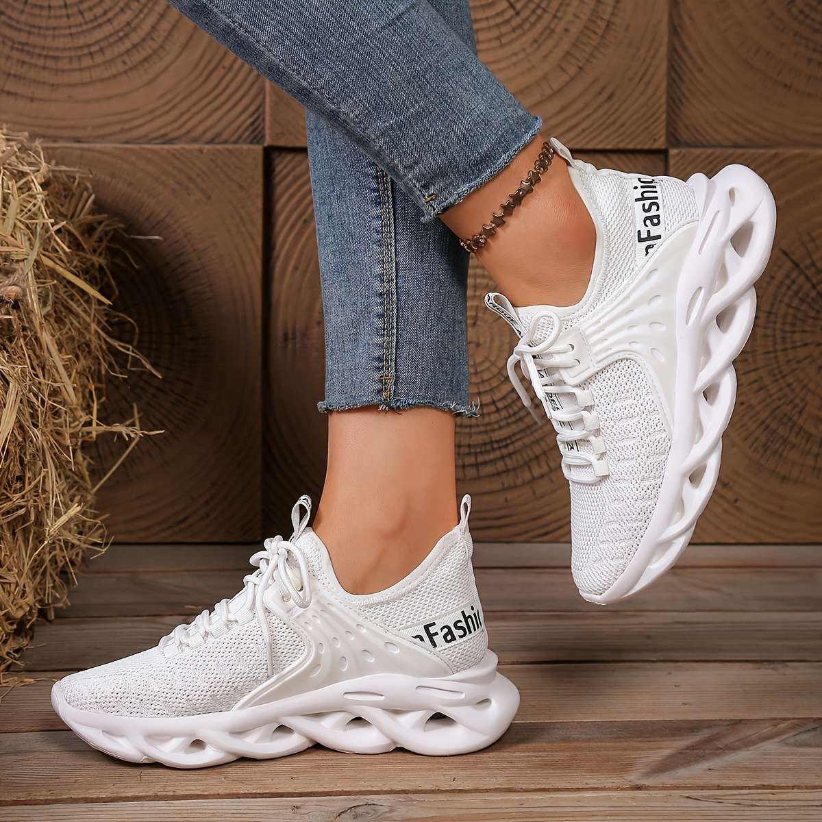 Women S Sneakers Color White Sizeuk 5
