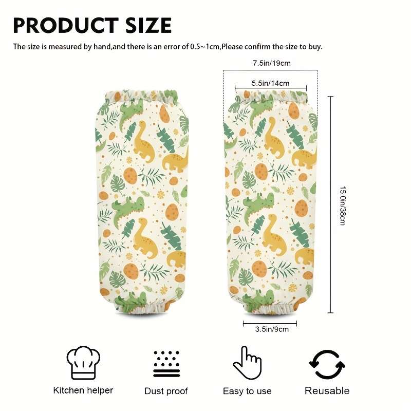 Stylish Dinosaur Print Winter Arm Sleeves